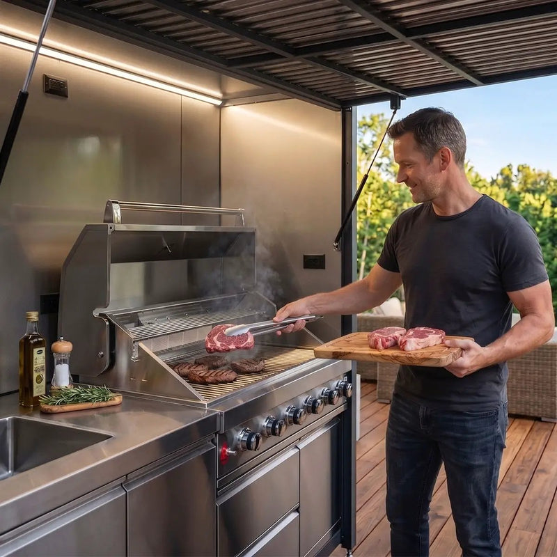 3ftx7ft BBQ House Outdoor Kitchen by Chery Industrial