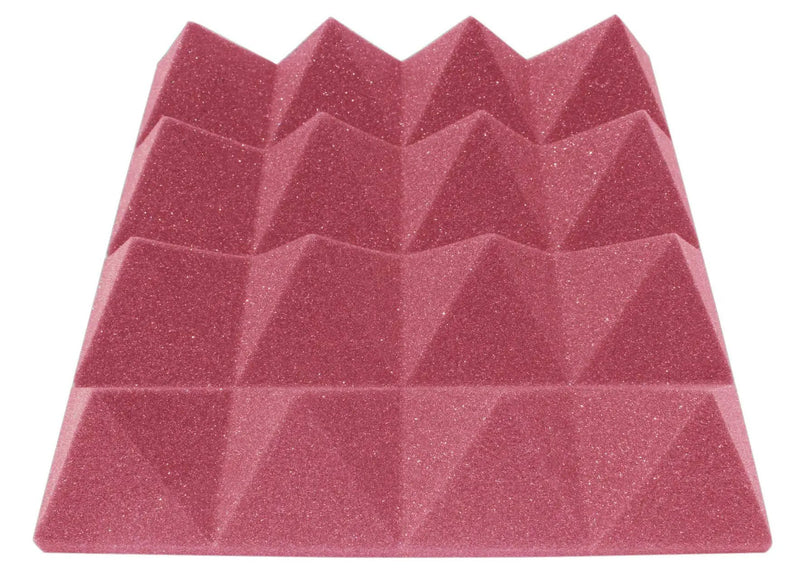 3 Inch Acoustic Foam Pyramid Style Panels - 13 Color Options by SoundAssured