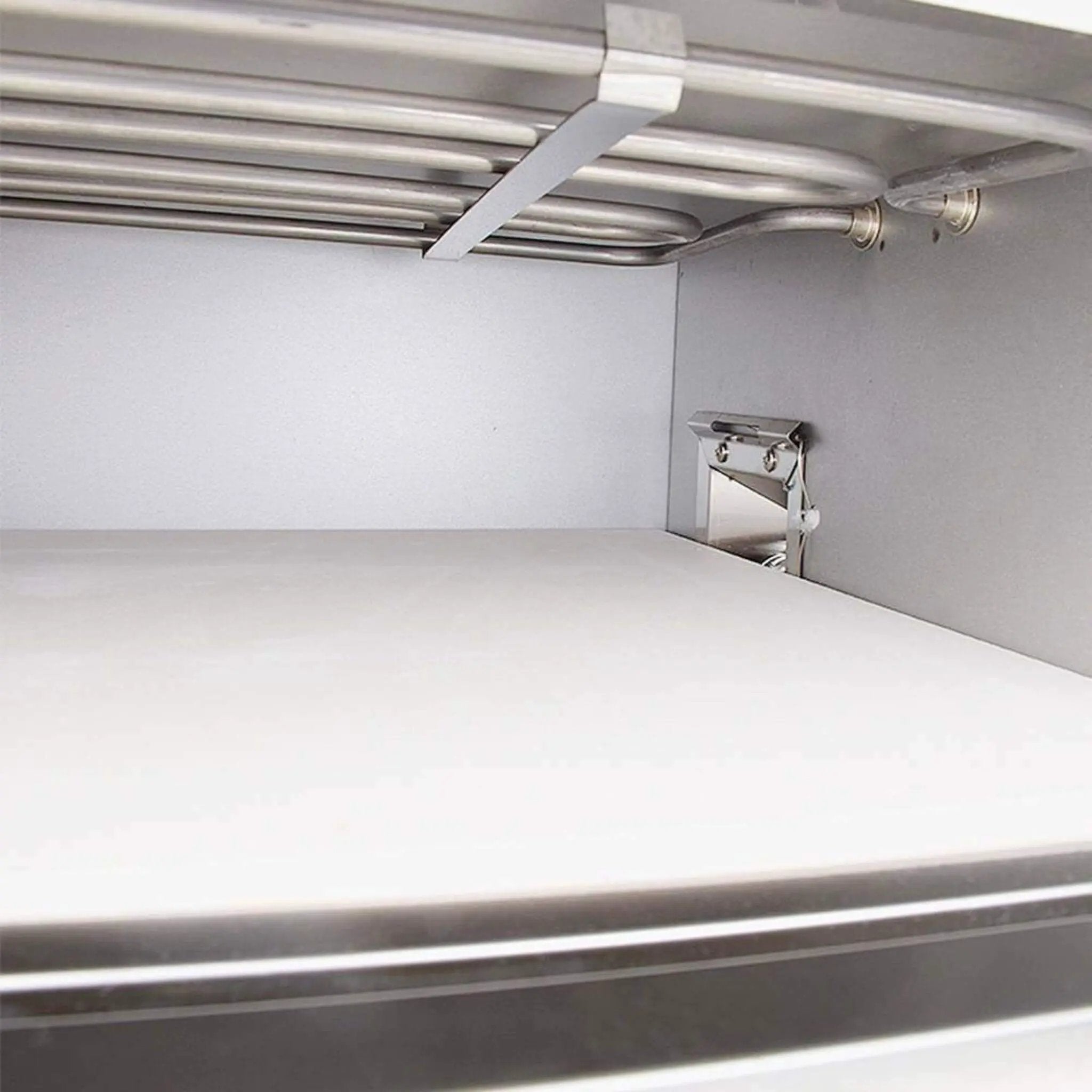 Heavy-Duty 3KW Electric Commercial Stainless Steel Double Deck Pizza Oven (SAK81427) by SAKSBY WHOLESALE