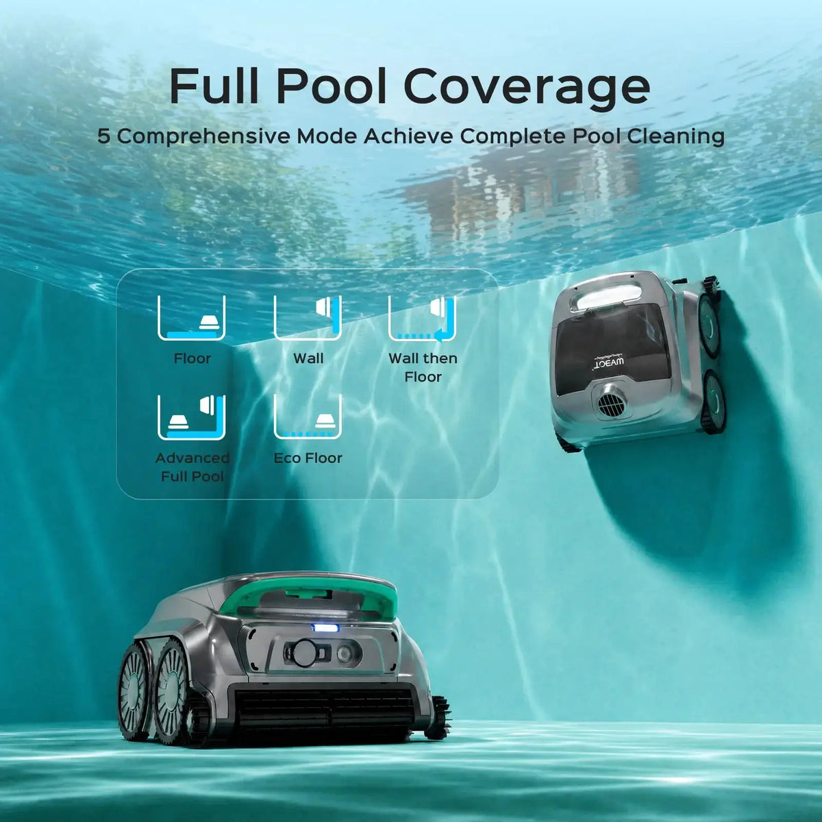 WYBOT B1 Cordless Robotic Pool Cleaner by WYBOT