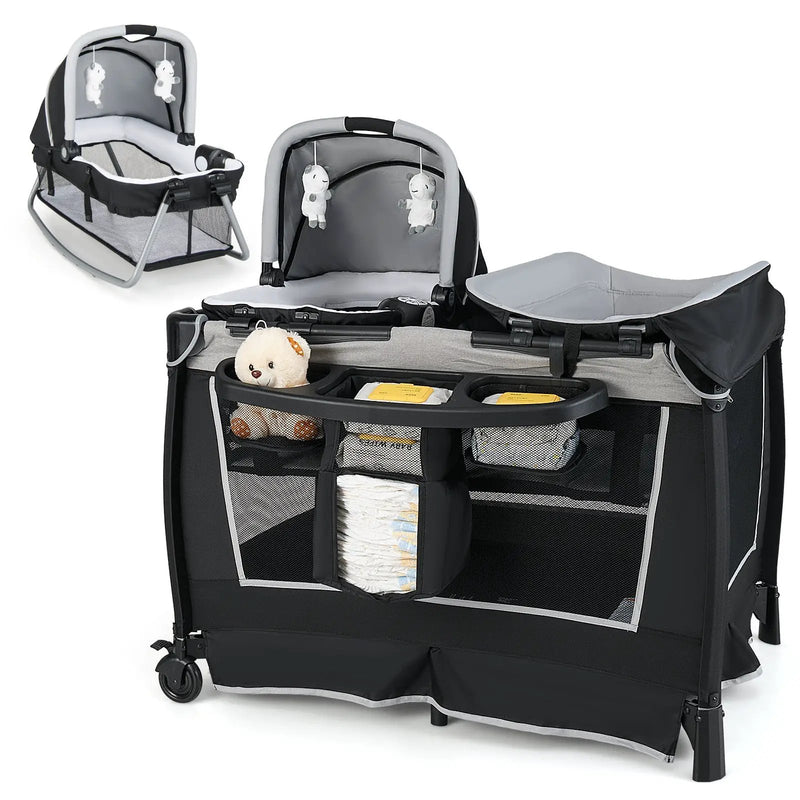 4-in-1 Convertible Portable Baby Play by DirectDeals