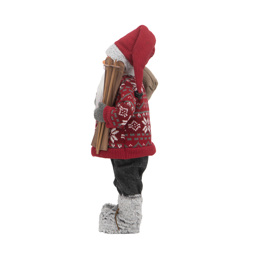 10.6X7.5X23.6" Standing Santa, photo 6 of 10