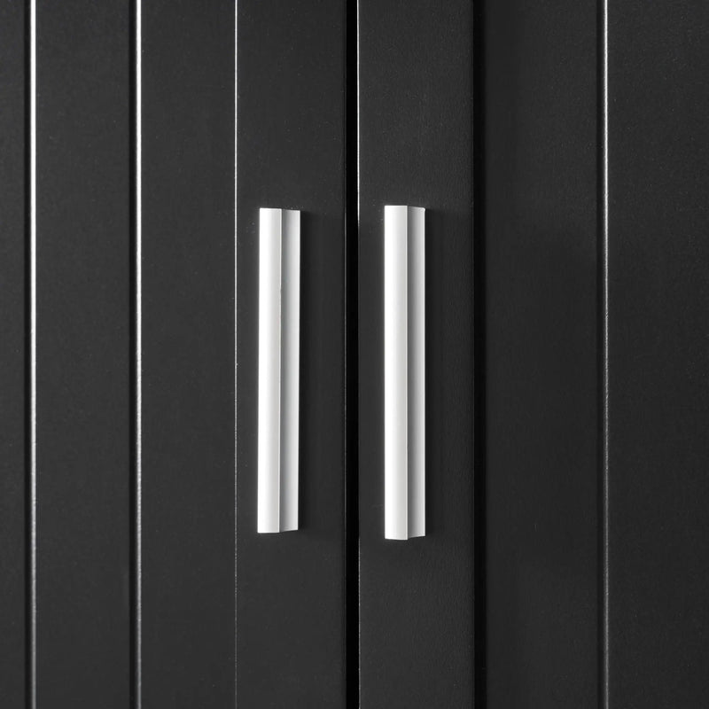 Freestanding Tall Bathroom Cabinet With Soft Close Doors And Adjustable Shelves by HouseOfZazla