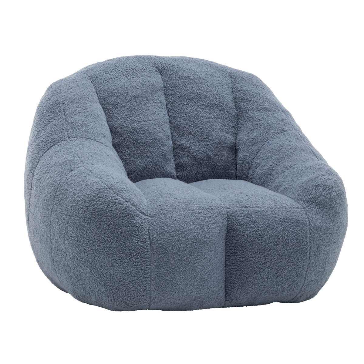 Comfy Bean Bag Chair with Memory Foam Filler - Tufted Soft, photo 2 of 25