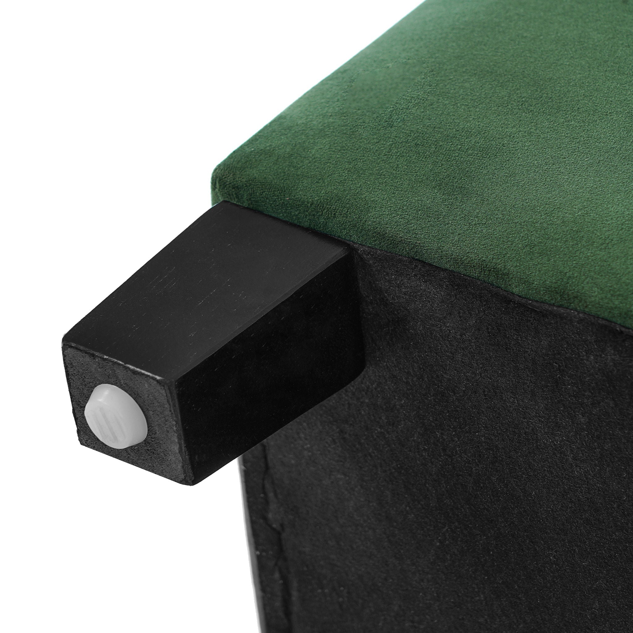Upholstered Storage Ottoman Bench, Foot Rest For Bedroom by HouseOfZazla