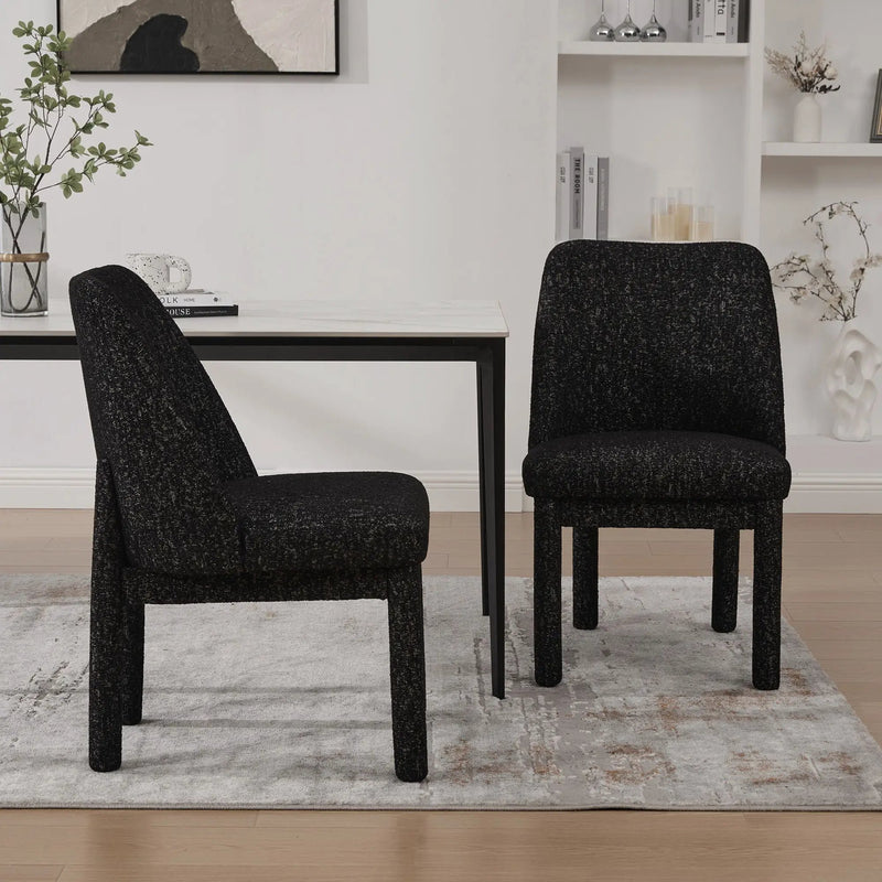 Wide Minimalist Dining Chair by Unique Piece Furniture