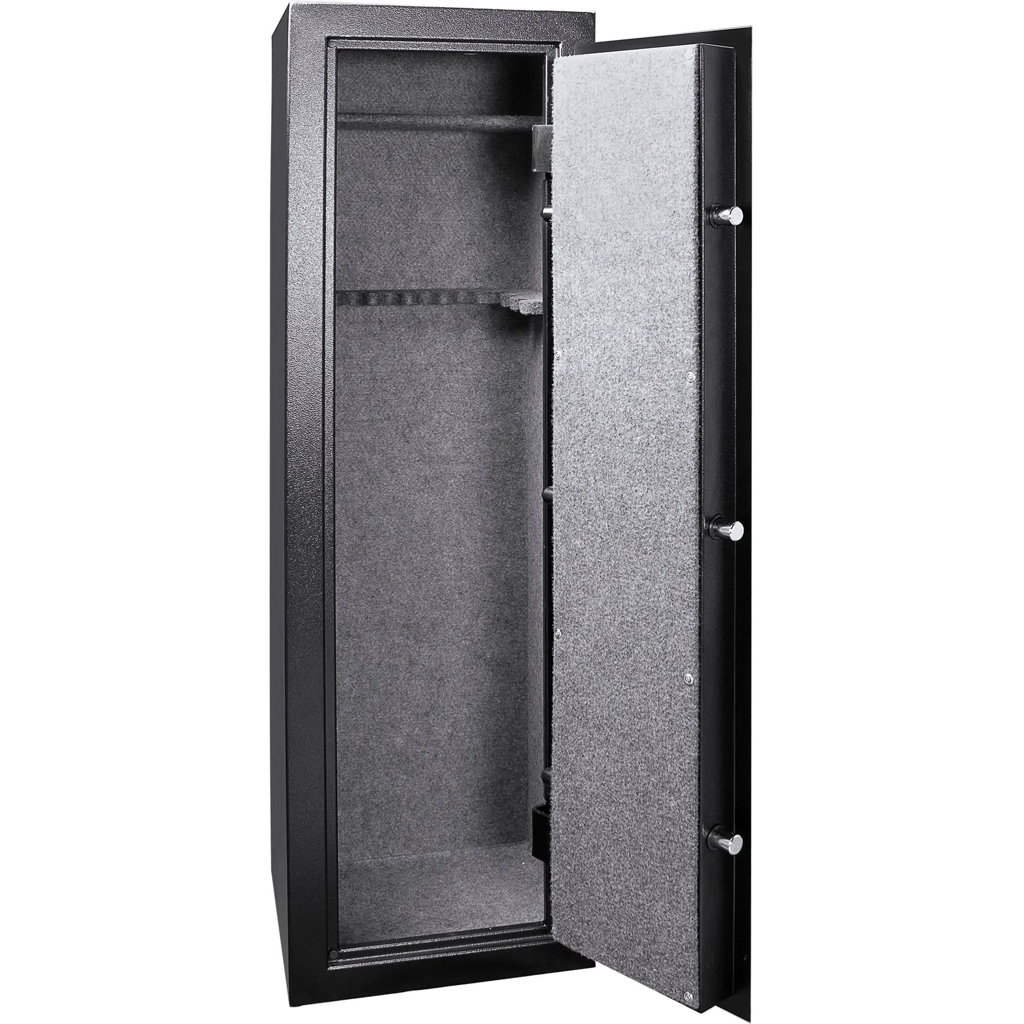 5.51 Cubic Ft Biometric Keypad Riflesafe - Black by HouseOfZazla