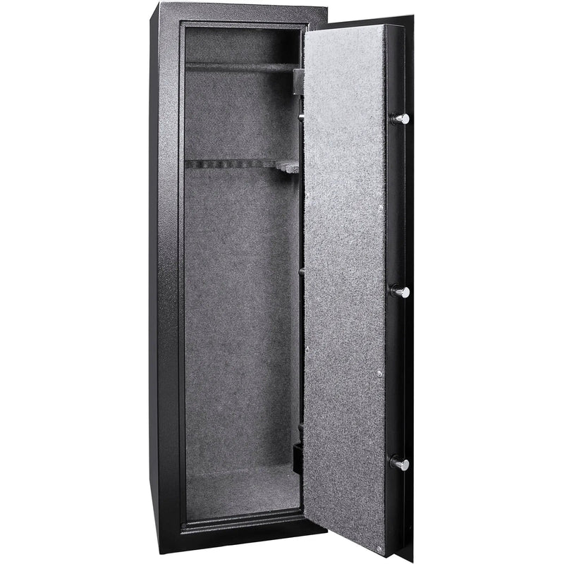 5.51 Cubic Ft Biometric Keypad Riflesafe - Black by HouseOfZazla
