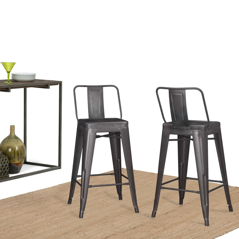 Rayne - Multifunctional Metal Stool by HouseOfZazla