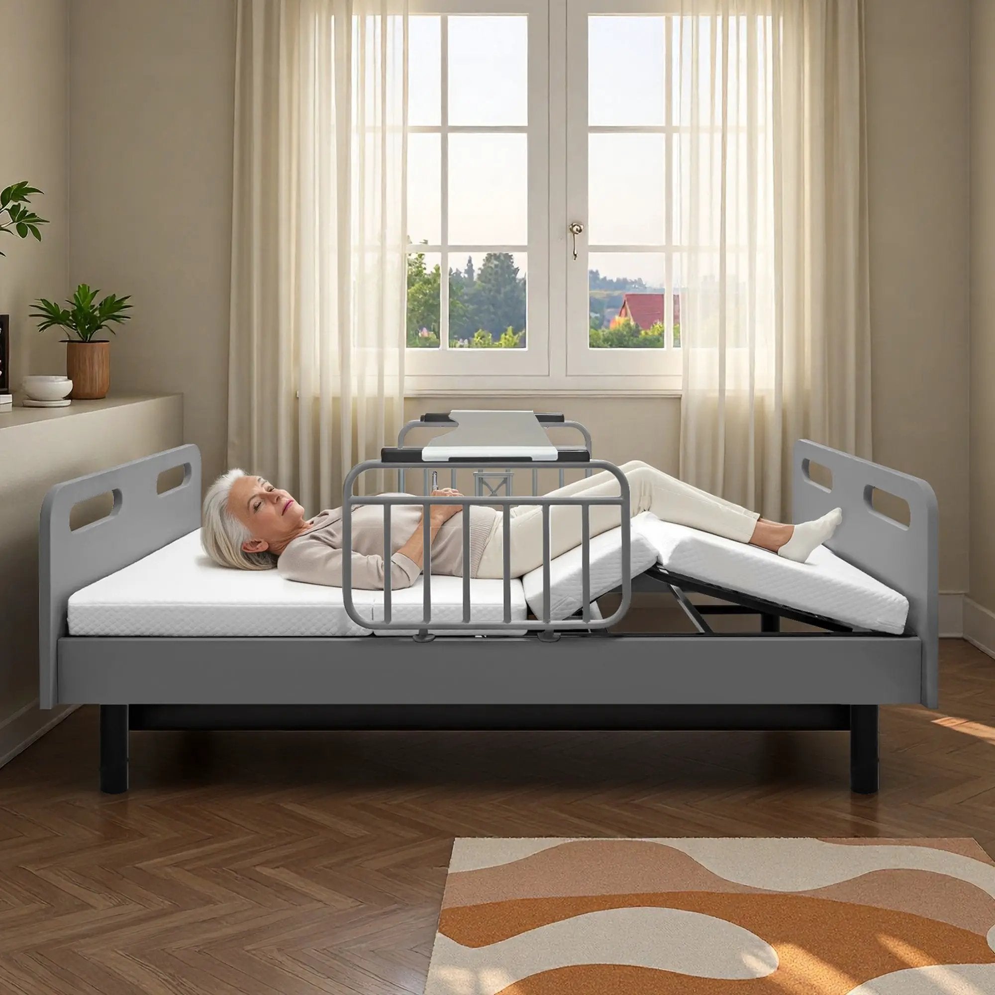 Electric Adjustable Hospital Bed for Home Use by HouseOfZazla