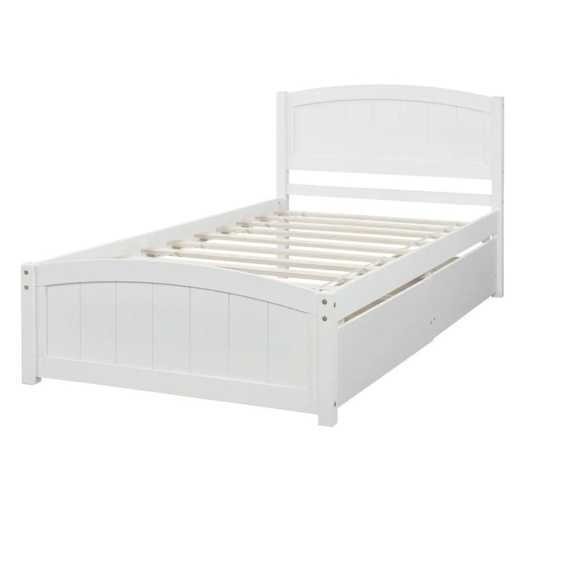 Platform Bed & Headboard, Footboard And Wood Slat Support by Unique Piece Furniture