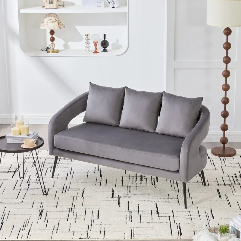 3 Piece Living Room Set, Loveseat & 2 Accent Chairs by HouseOfZazla