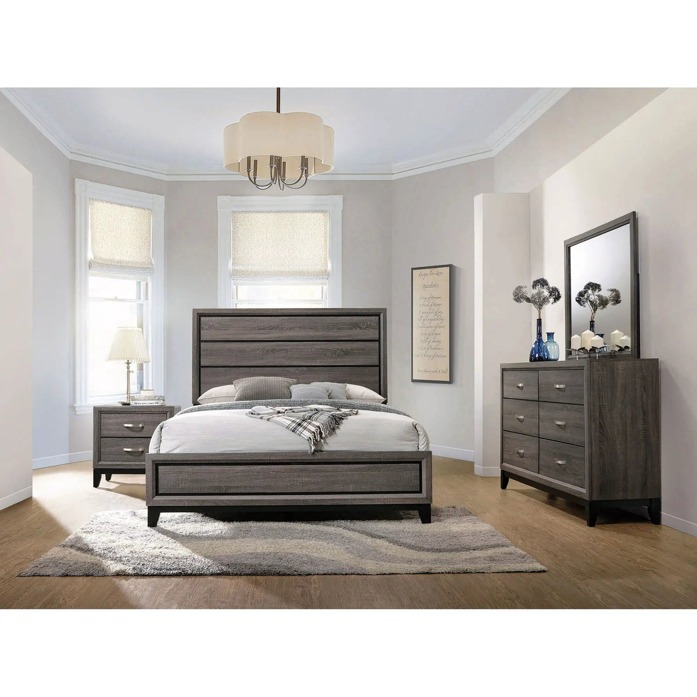 Carina - Panel Bedroom Set by HouseOfZazla