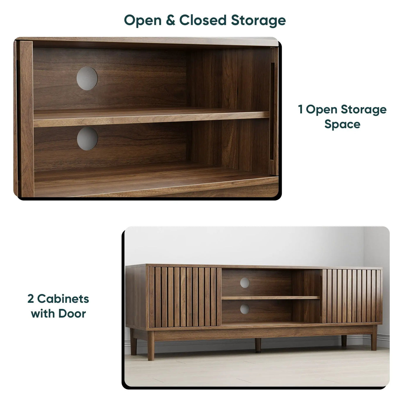 TV Stand With Storage by Unique Piece Furniture