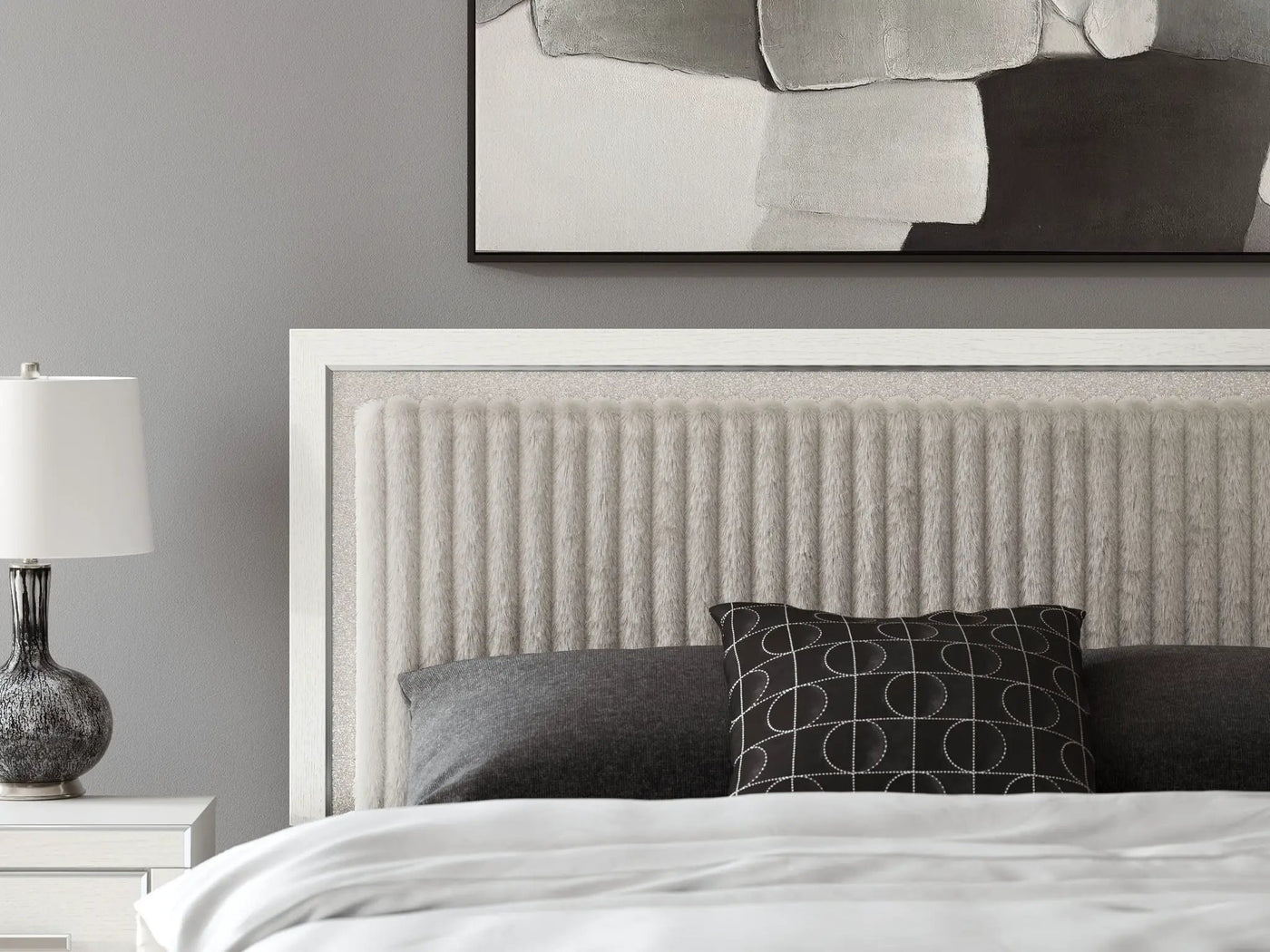 Zuraleus - Upholstered Panel Platform Storage Bed by Unique Piece Furniture