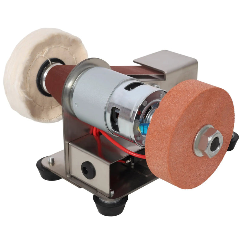 Mini Belt Sander, Electric Small Sander with 7 Adjustable Speeds by HouseOfZazla