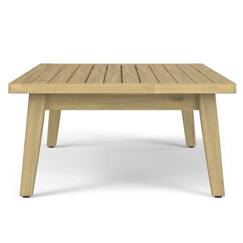 Palmetto - Outdoor Coffee Table - Light Teak by HouseOfZazla