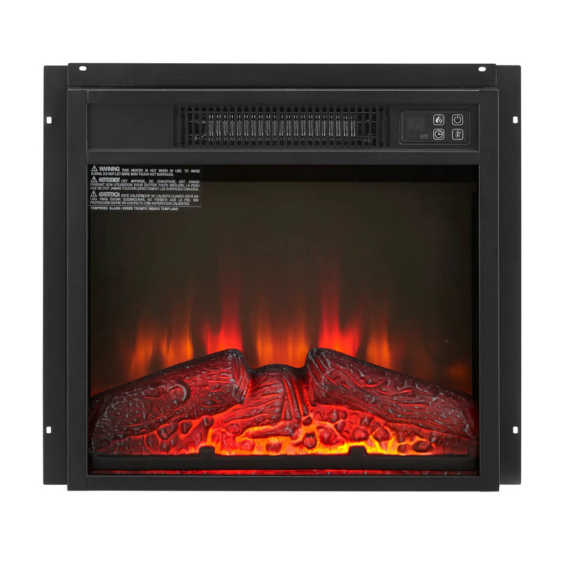 Electric Fireplace Insert 18" 1400W Remote Control by HouseOfZazla
