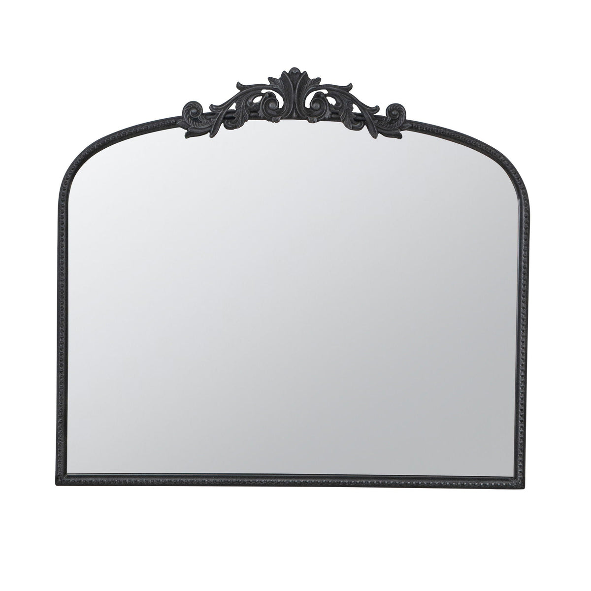 Baroque Inspired Arch Wall Mirror with Ornate Design - Gold or Black, photo 23 of 40