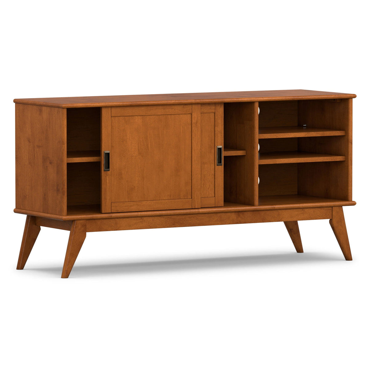 Draper - Handcrafted Mid Century Low TV Media Stand, photo 13 of 40