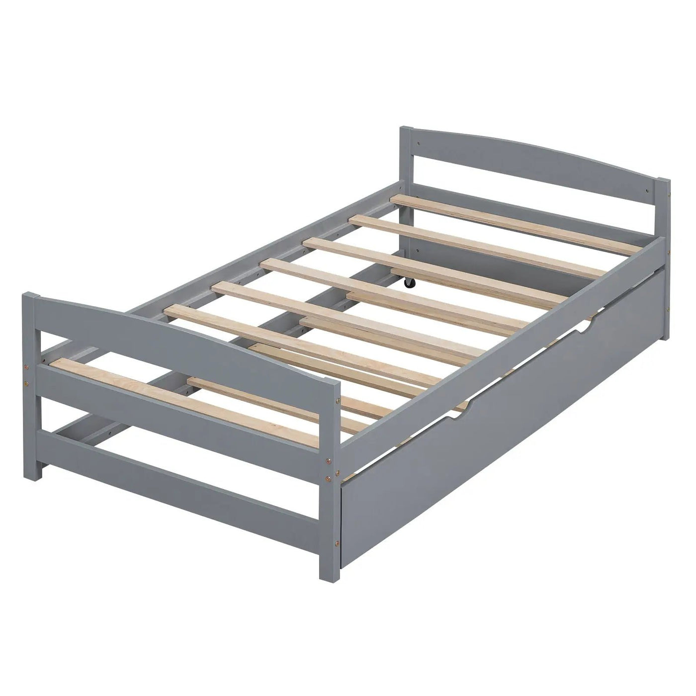 Platform Bed With Trundle by HouseOfZazla