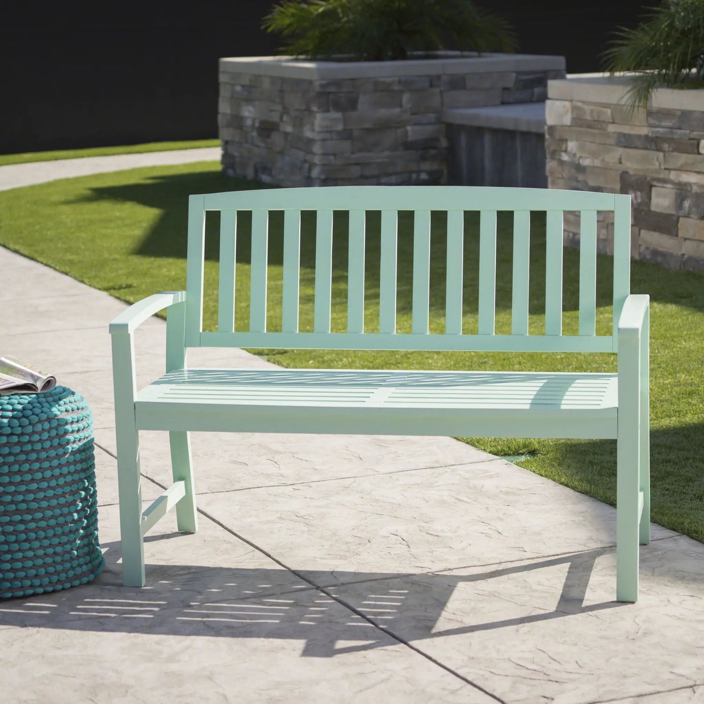 Farmhouse Style Loja Bench Indoor / Outdoor by HouseOfZazla