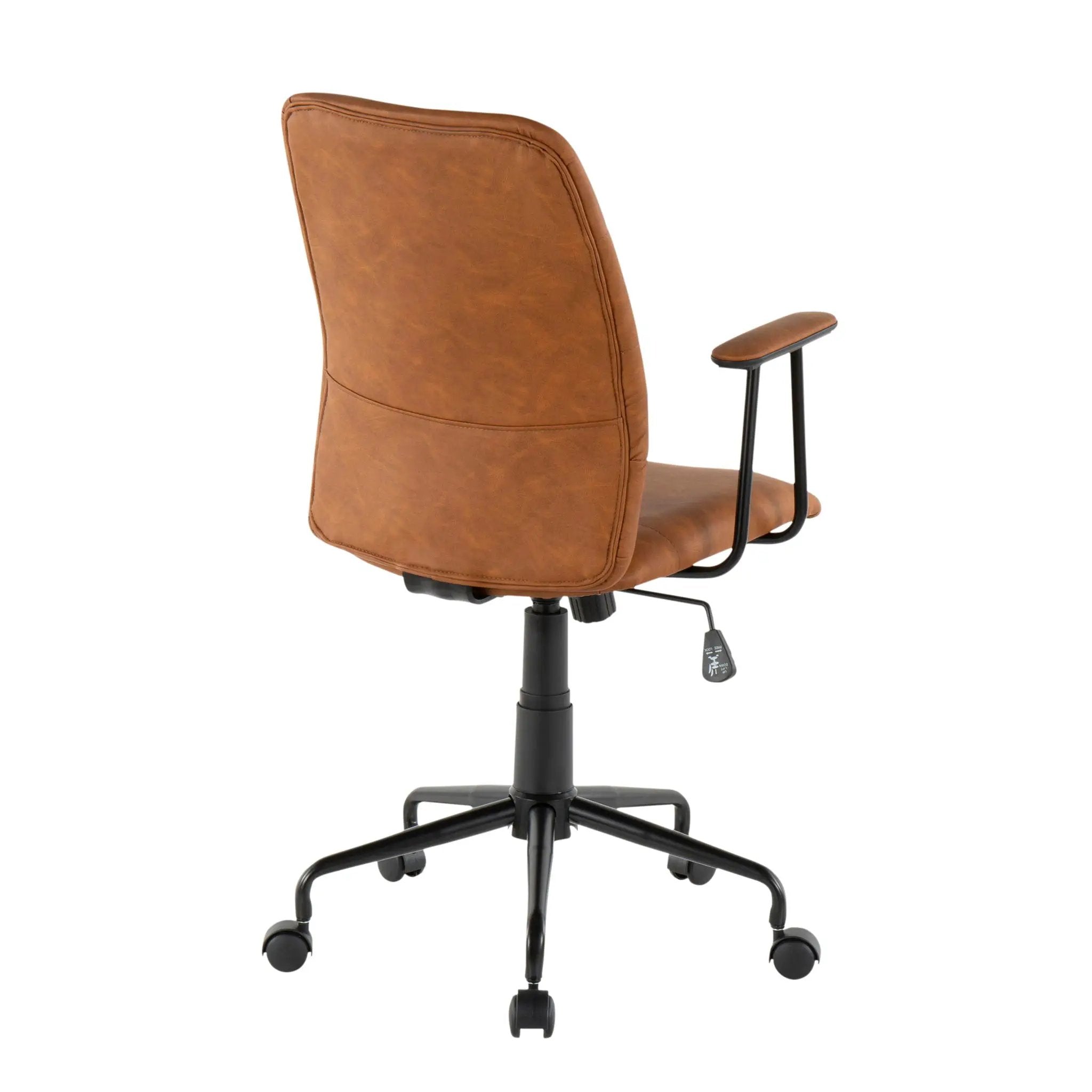 Fredrick - Contemporary Office Chair - Brown by HouseOfZazla