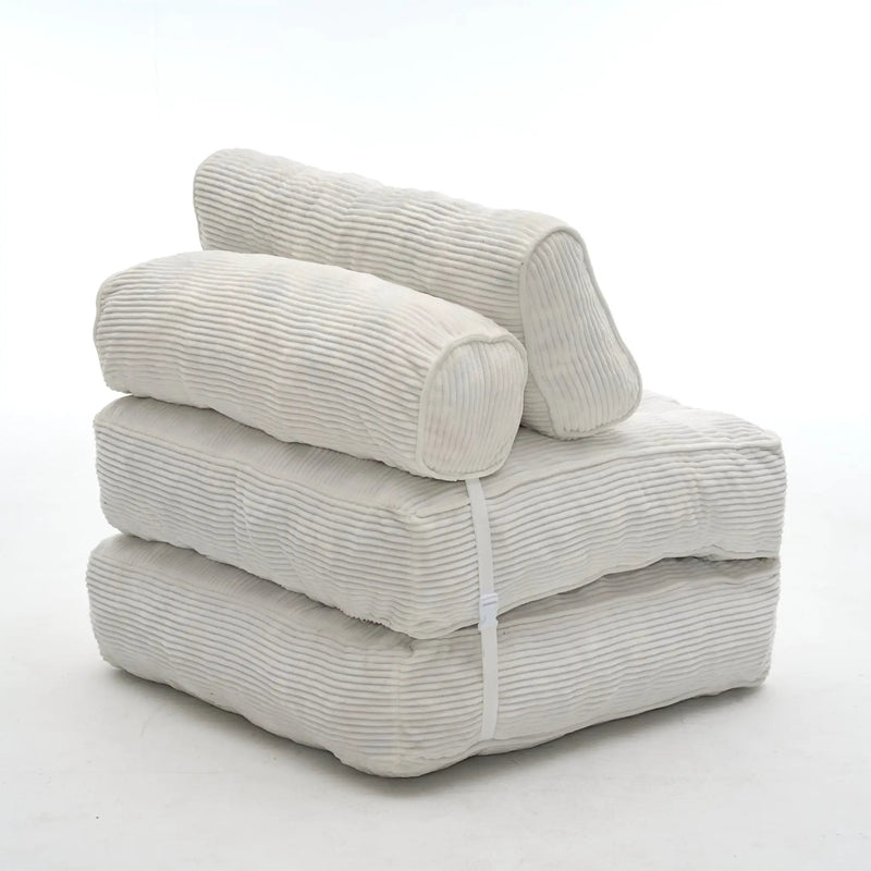 Folding Sofa Bed - Convertible Sleeper Chair with Pillow by HouseOfZazla
