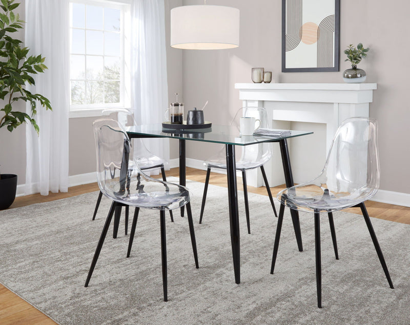 Clara - 5 Piece Mid Century Modern Dining Set by HouseOfZazla