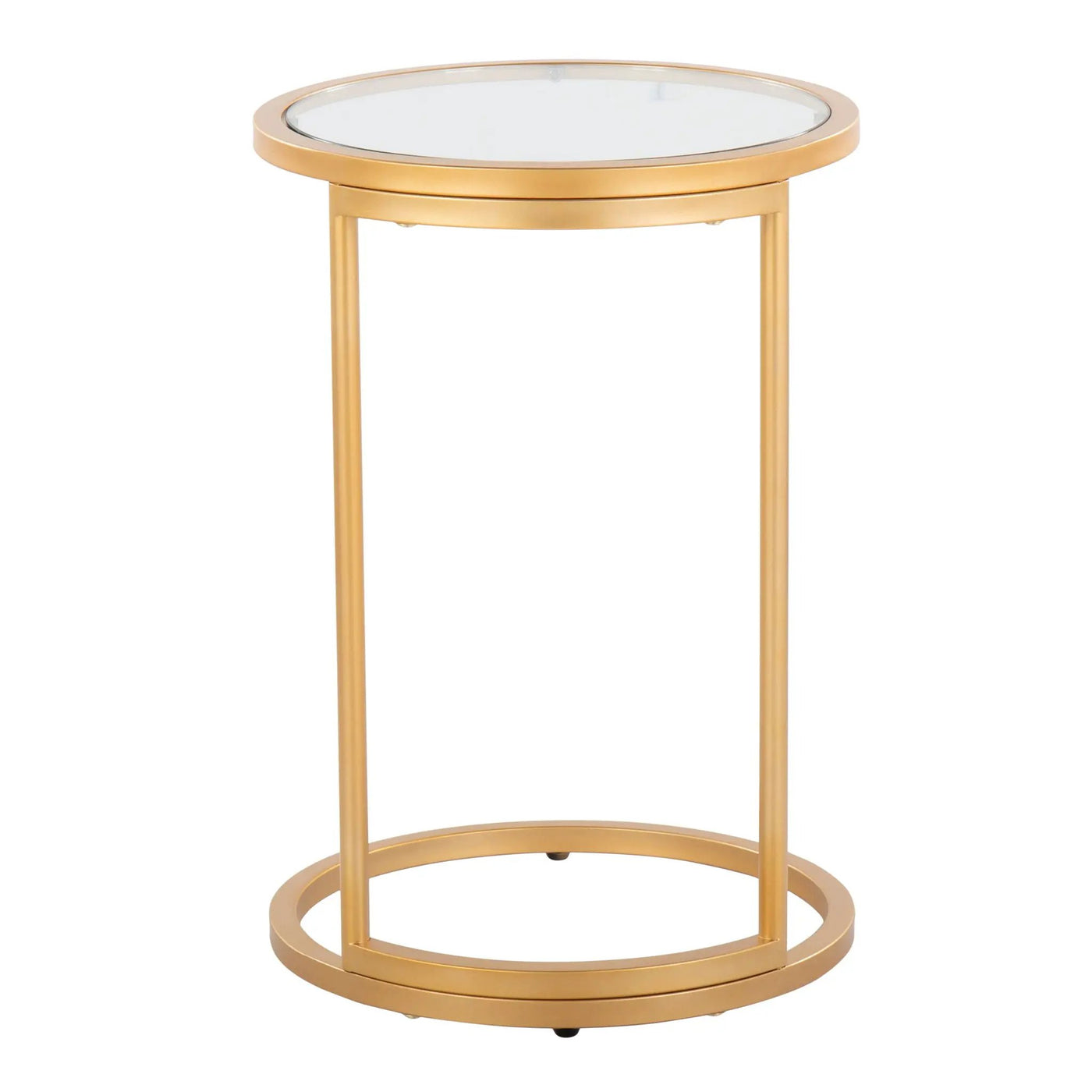 Zenn - Round End Table With Stylish Design by HouseOfZazla