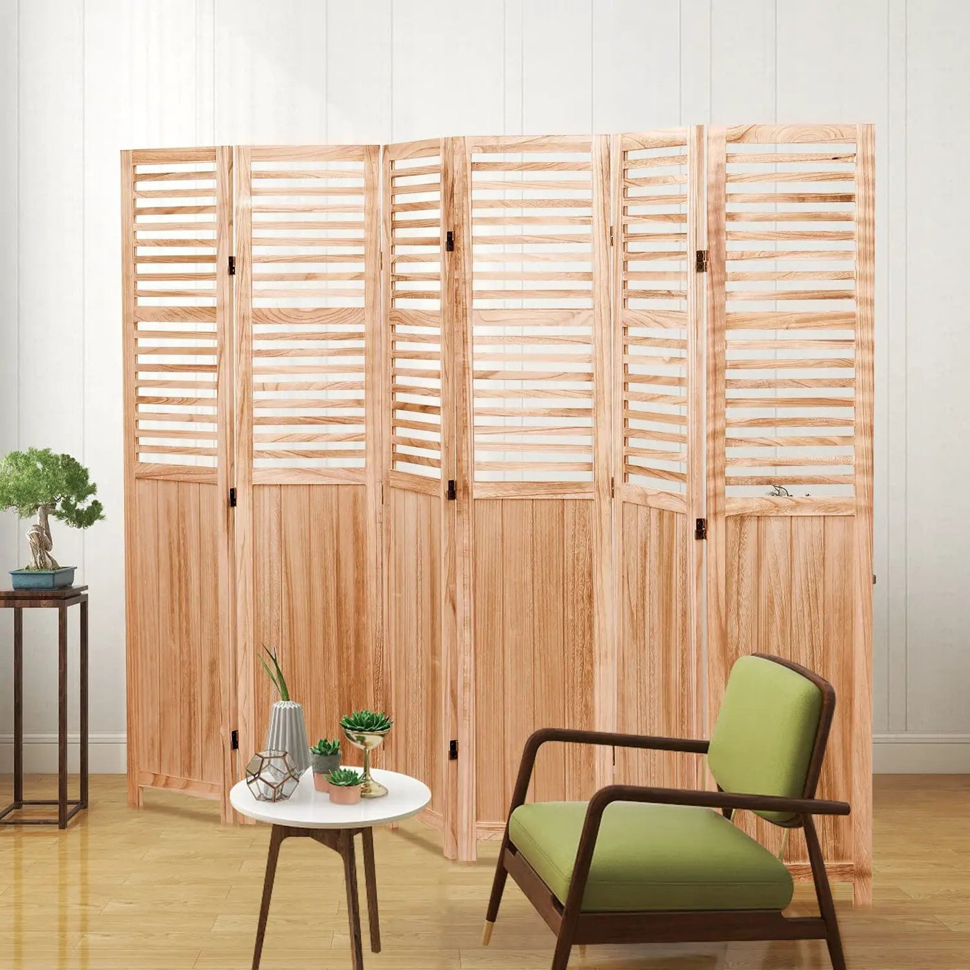 Expertly Designed Panel Folding Room Divider by HouseOfZazla