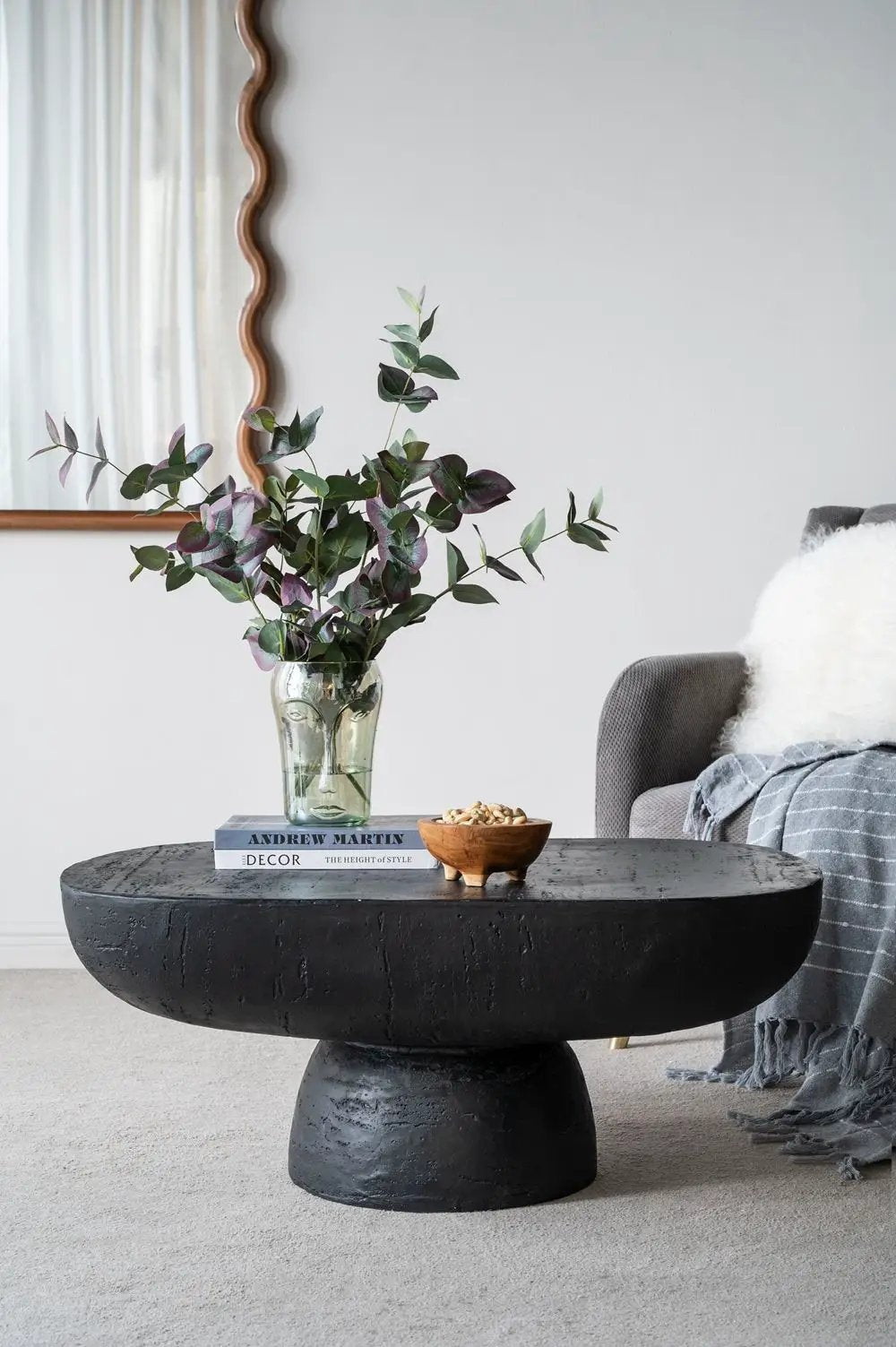 Organic Design Oval Coffee Table by HouseOfZazla