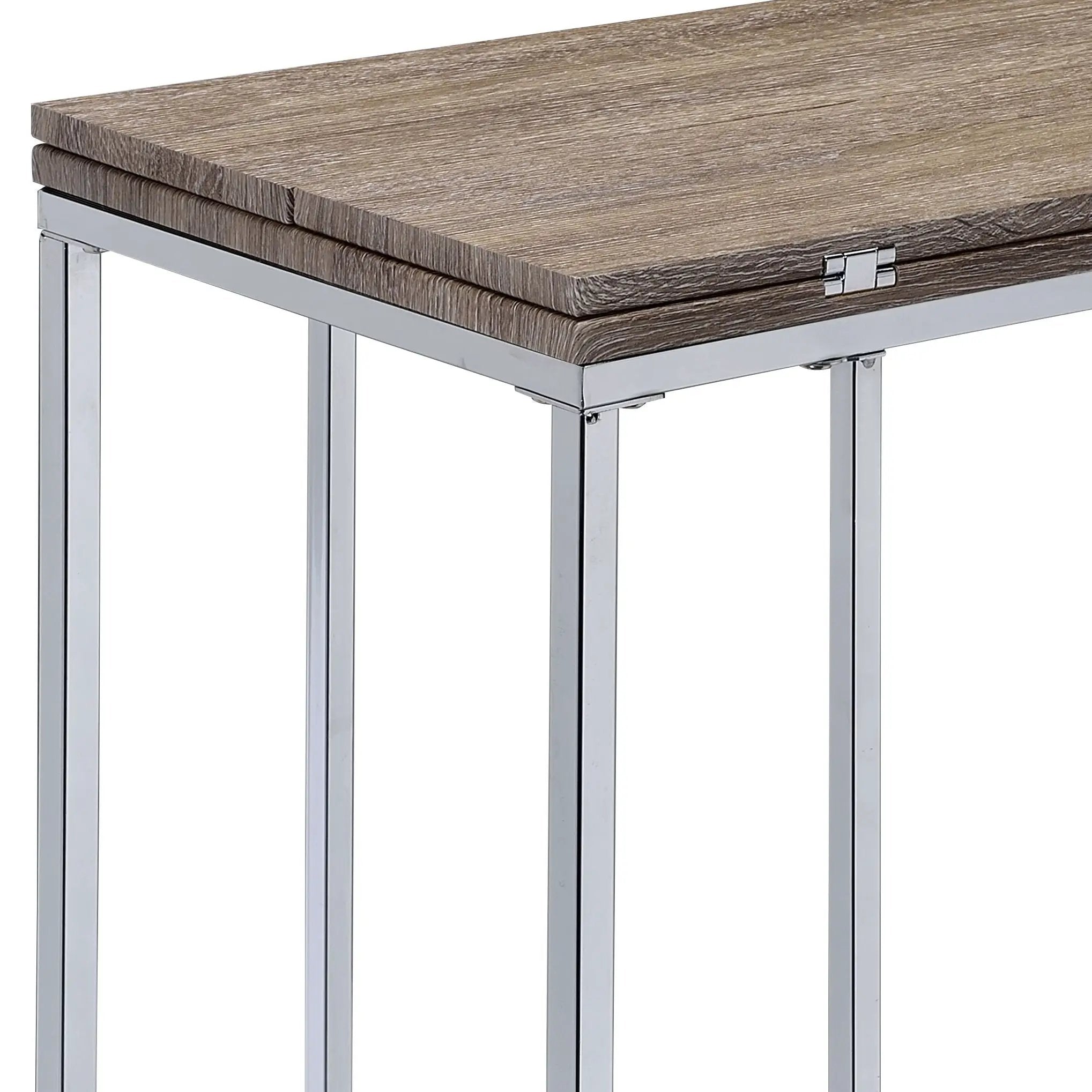 Danson - Weathered Accent Table - Oak by Unique Piece Furniture