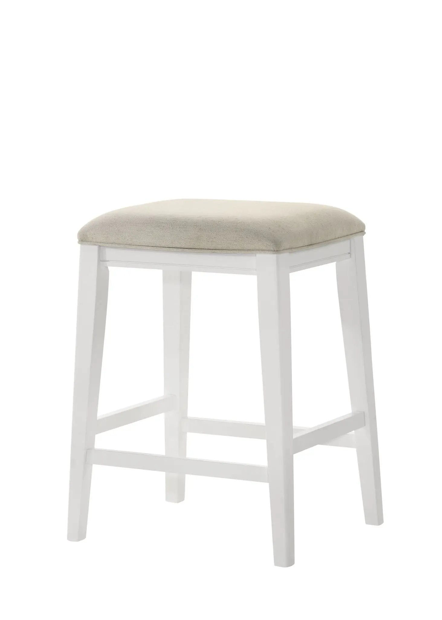 Sasha - 17" Counter Height Stool With Upholstered Seat by Unique Piece Furniture