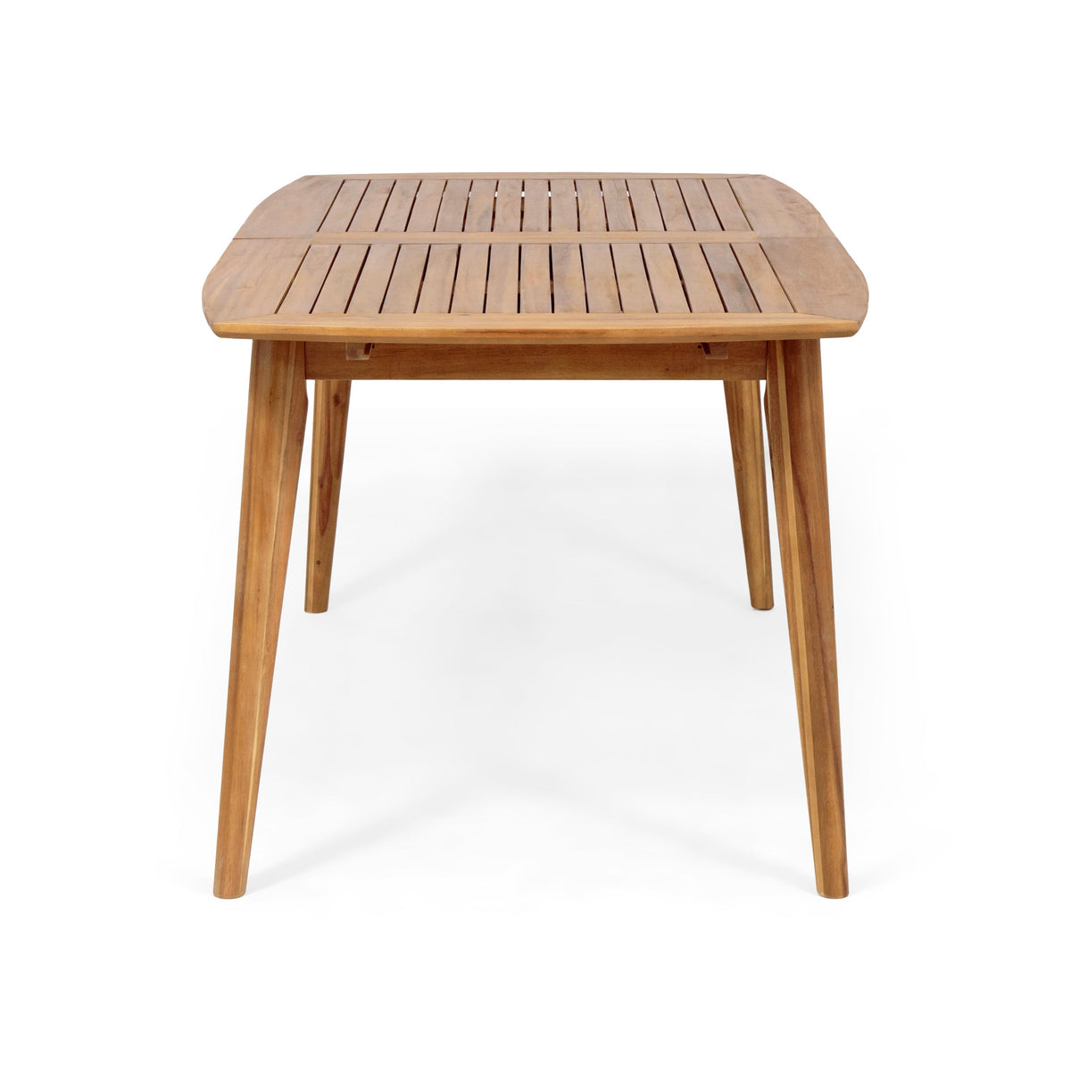 Outdoor Acacia Wood Expandable Dining Table, photo 10 of 10