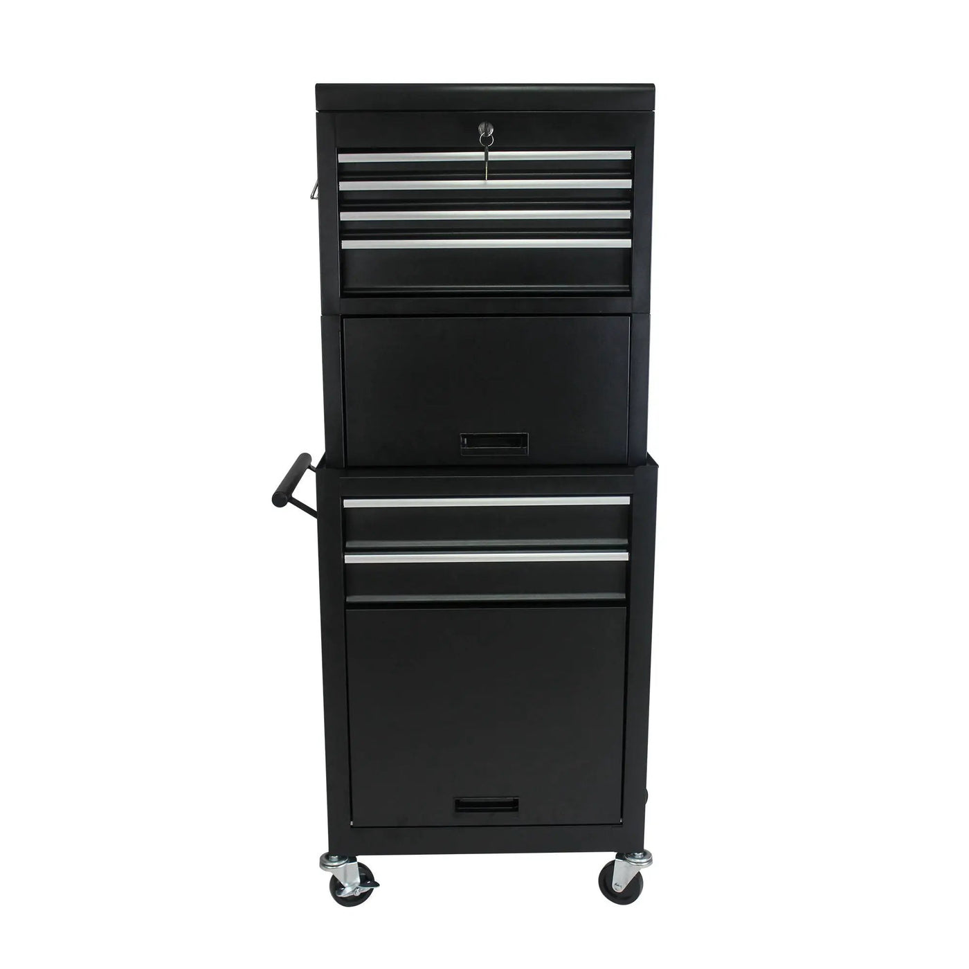 6 Drawer Lockable Tool Cabinet On Wheels With Detachable Toolbox by HouseOfZazla