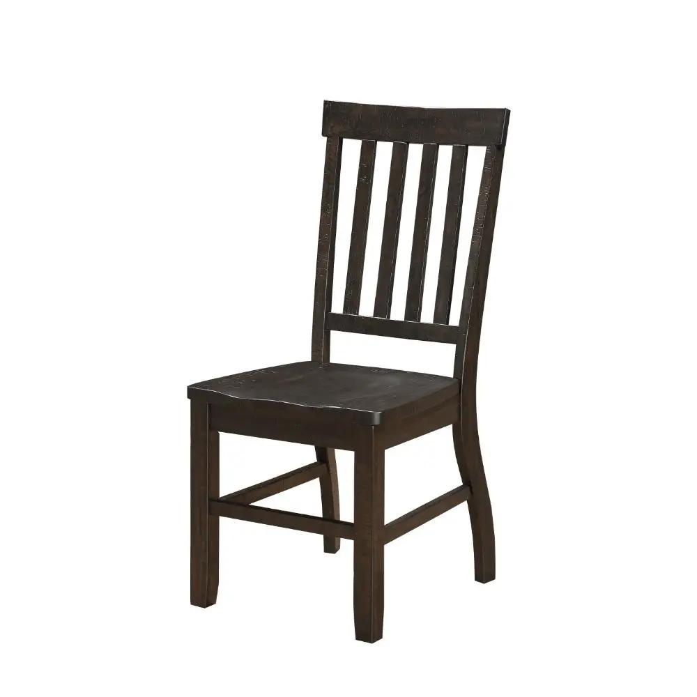 Maisha - Side Chair (Set of 2) - Rustic Walnut by Unique Piece Furniture