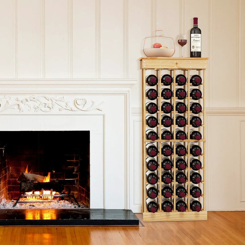 40 Bottles Modular Wine Rack by DirectDeals