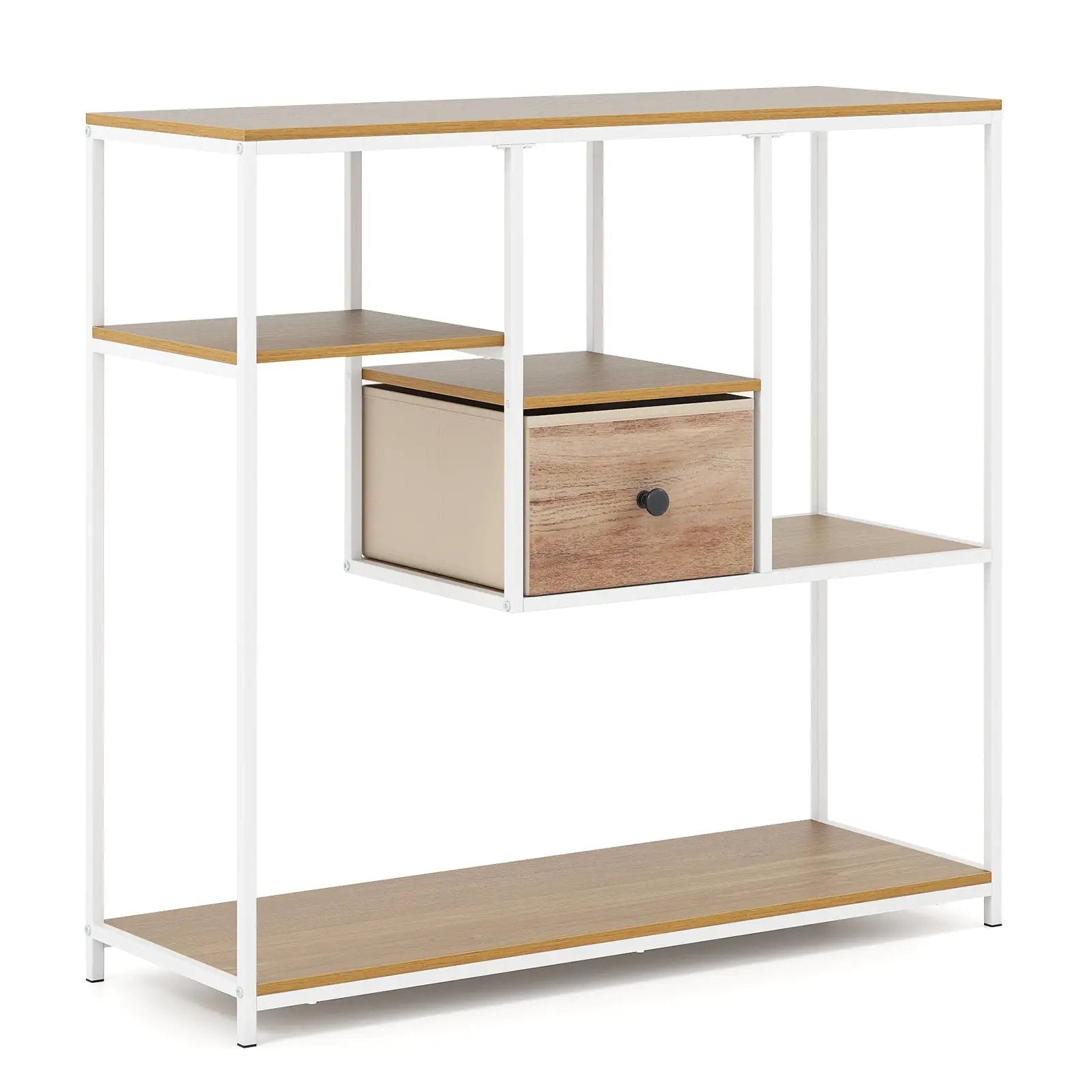 40 Inch Console Table Behind Sofa Couch with Storage by DirectDeals