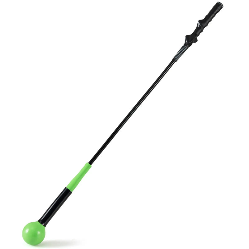 40 Inch Golf Swing Trainer Aid with Weighted Head for Grip Rhythm Balance by DirectDeals