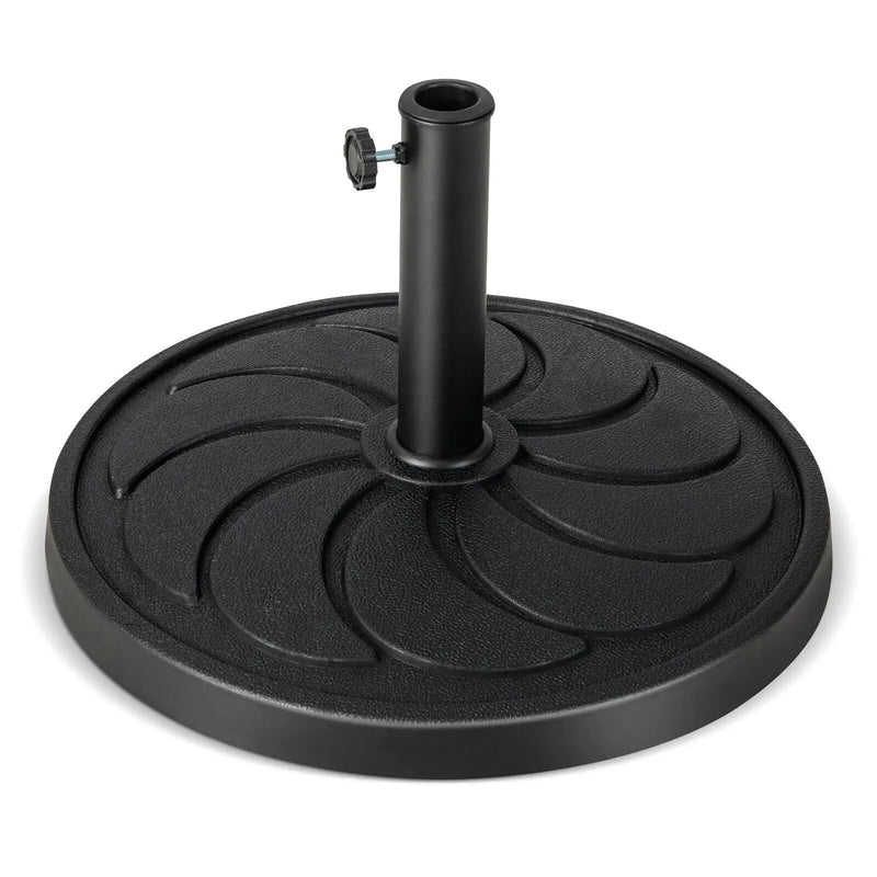 40LBS 21.5Inch Round Outdoor Umbrella Base by DirectDeals