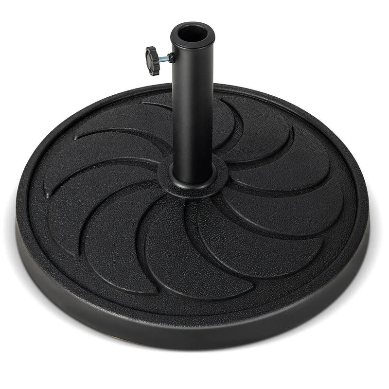 40LBS 21.5Inch Round Outdoor Umbrella Base by DirectDeals