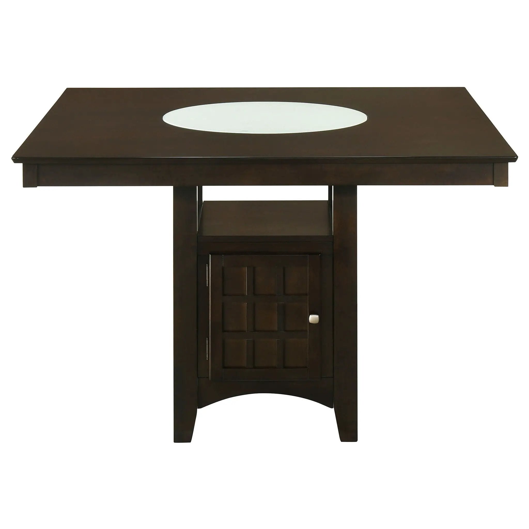 Gabriel 9-piece Square Counter Height Dining Set Cappuccino by Unique Piece Furniture