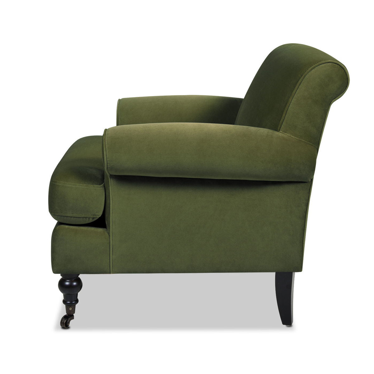Accent Arm Chair with Casters and Reversible Cushions - Multiple Colors, photo 22 of 40