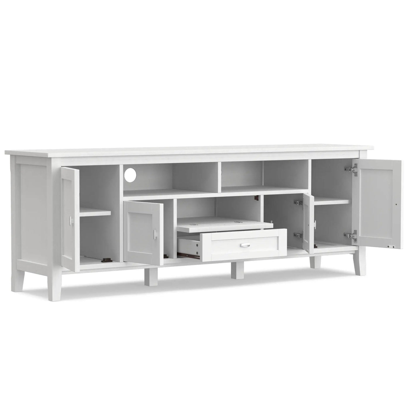 Warm Shaker - TV Media Stand, Handcrafted by Unique Piece Furniture