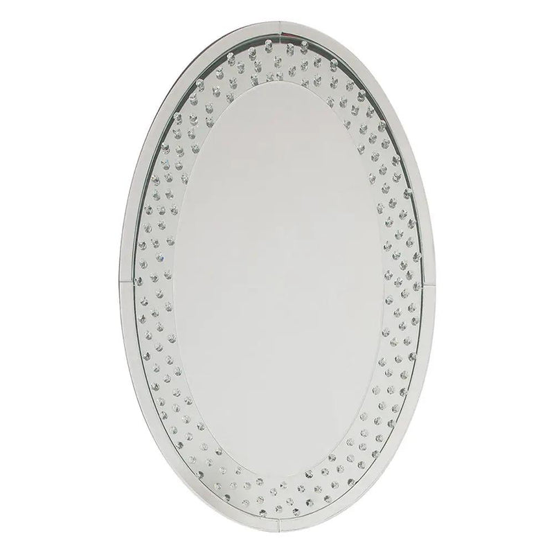 Nysa - Accent Decor - Mirrored & Faux Crystals by Unique Piece Furniture