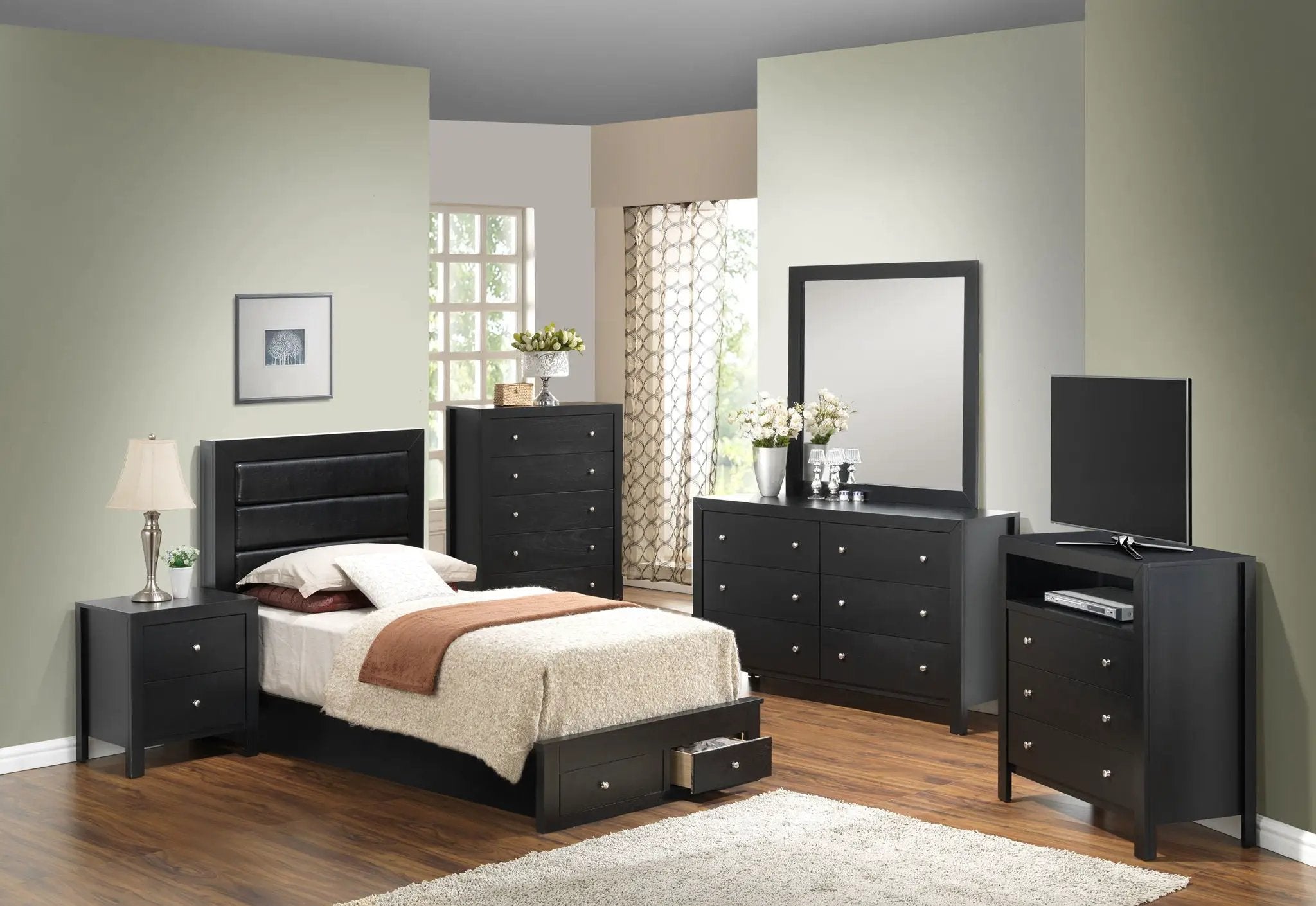 Elegant Storage Bed For Cozy Spaces by Unique Piece Furniture
