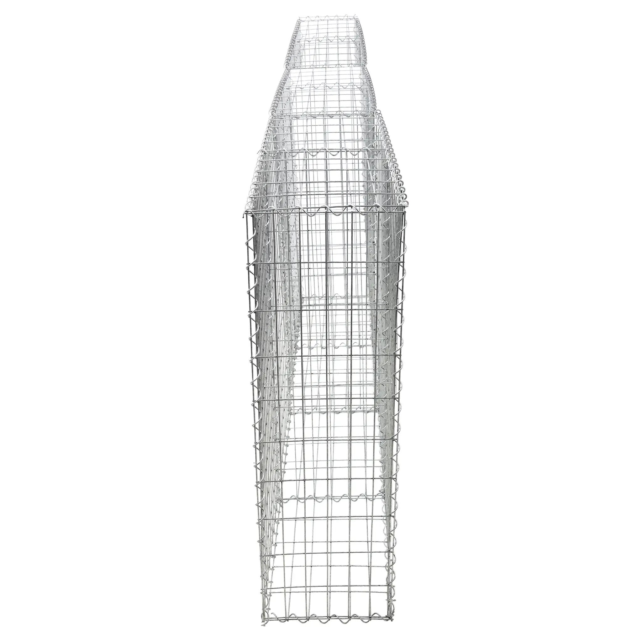 Galvanized Steel Gabion Basket with Dividers by HouseOfZazla