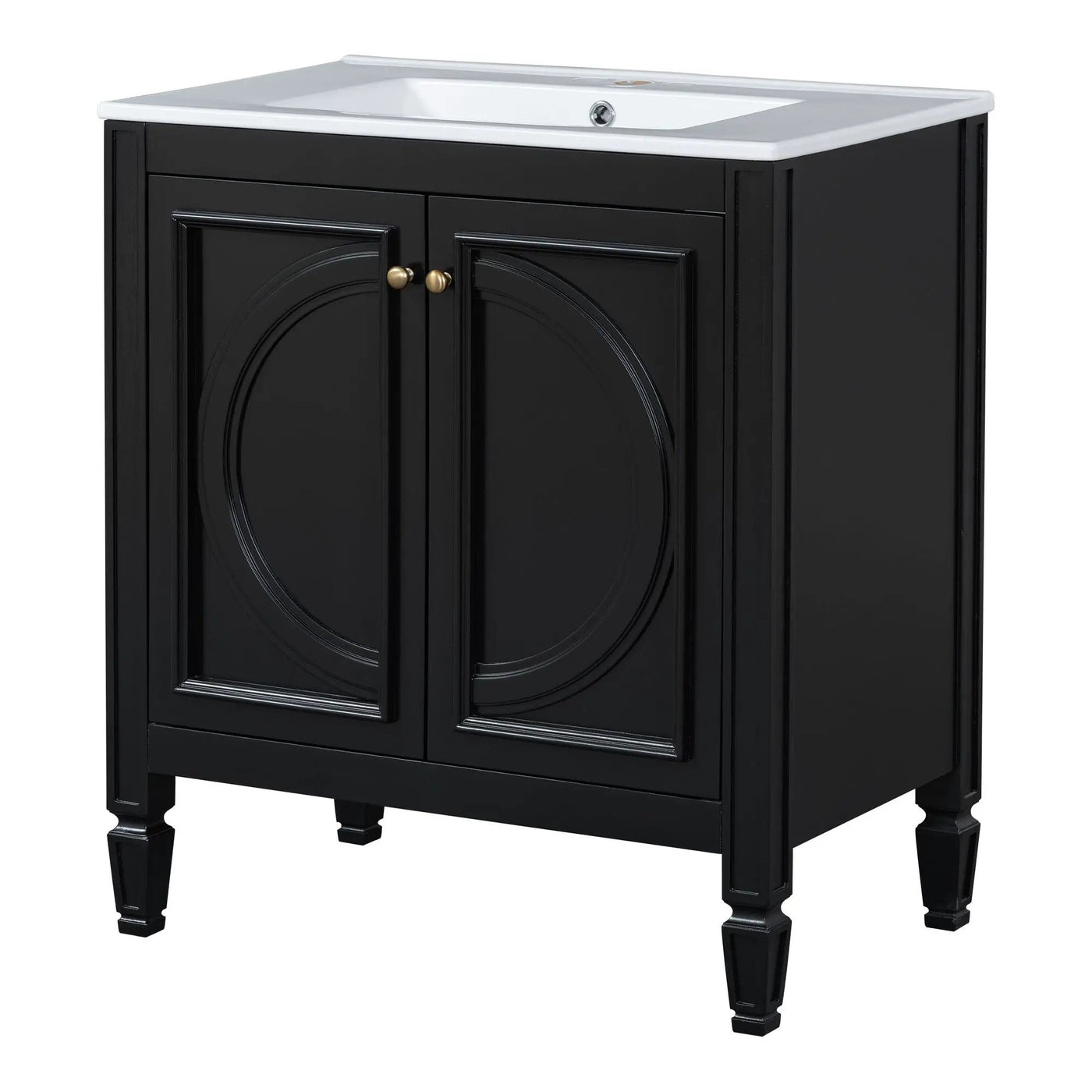 Bathroom Vanity With Sink With 2 Doors And Adjustable Shelf by HouseOfZazla