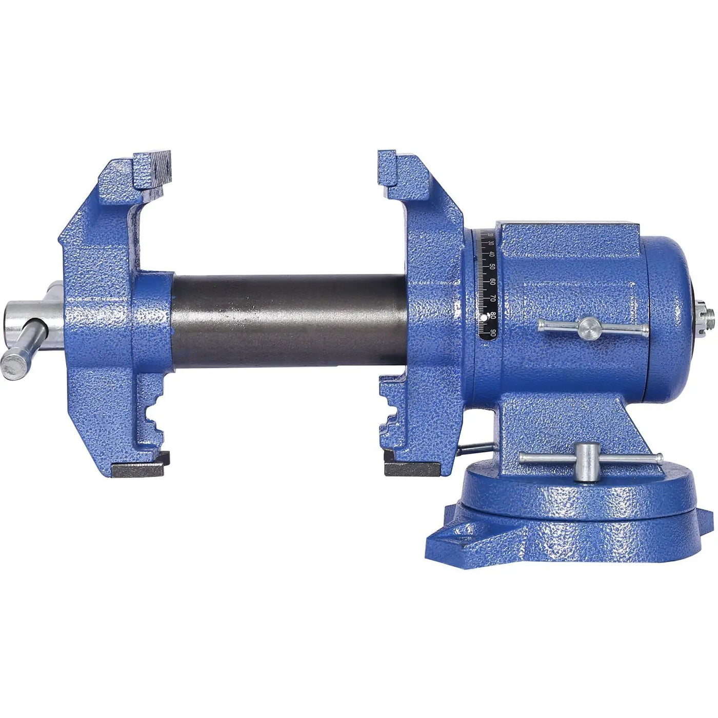 Heavy Duty 5" Multi Jaw Rotating Bench Vise with 360° Swivel Base and Head by HouseOfZazla